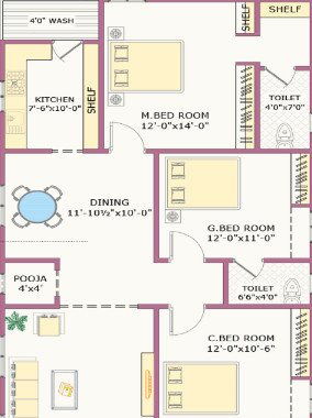  square-block-b Floor Plan Floor Plan