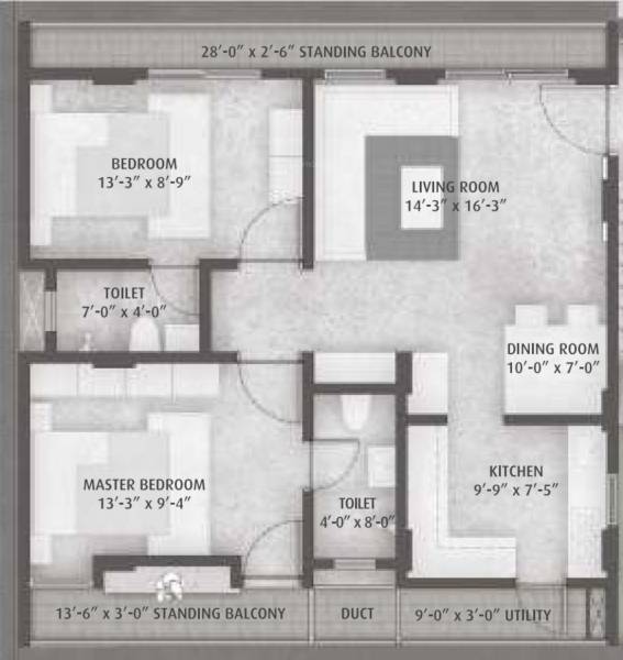  lake-view-block-b Floor Plan Floor Plan