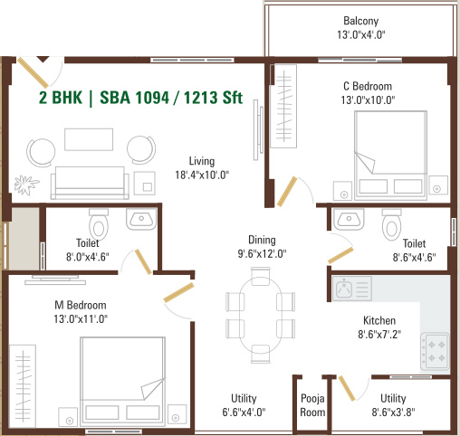  adithya-green-gardens Floor Plan Floor Plan