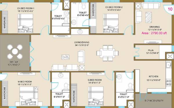  fortuna-towers Floor Plan Floor Plan