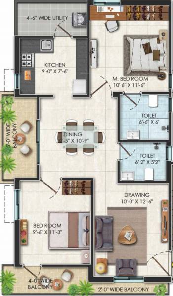  sree-dhrisha-homes Floor Plan Floor Plan