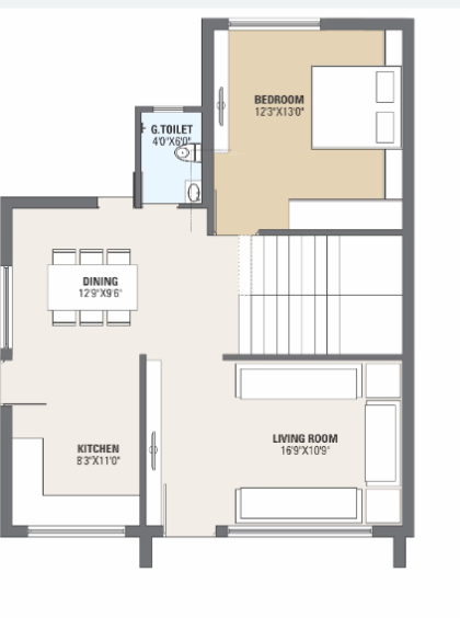 tilak bungalows Floor Plan Ground Floor Plan