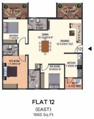 Floor Plan  vantage-kvs-raju-towers Floor Plan Floor Plan