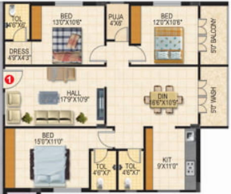 Floor Plan sr fortune city Floor Plan Floor Plan
