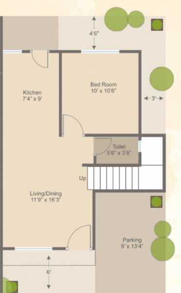  kishan-vintage-2 Floor Plan Ground Floor Plan