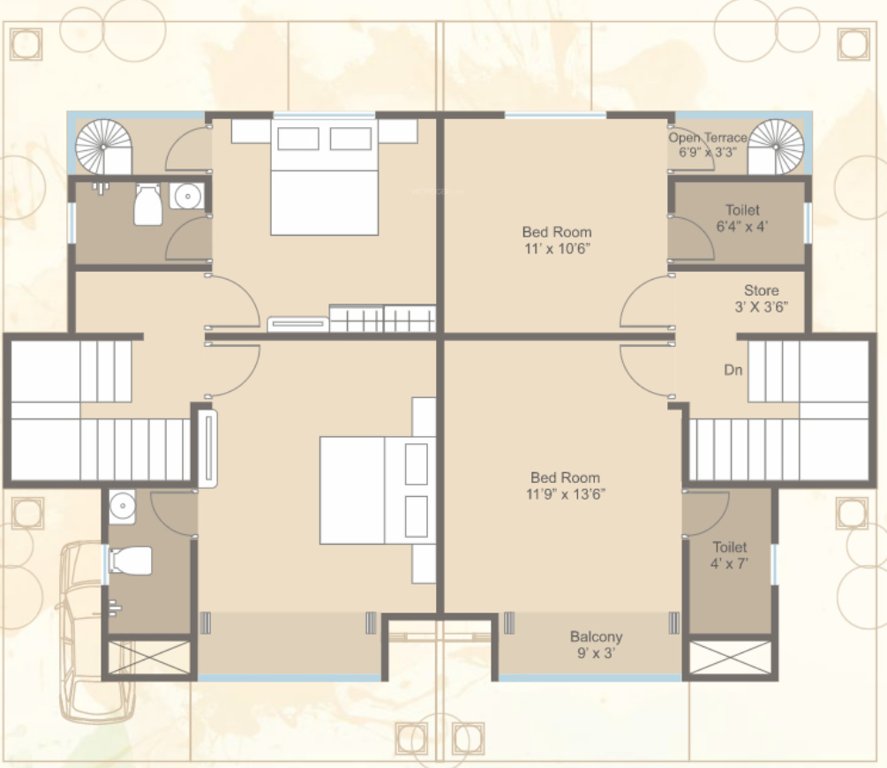 kishan vintage 2 Floor Plan First Floor Plan