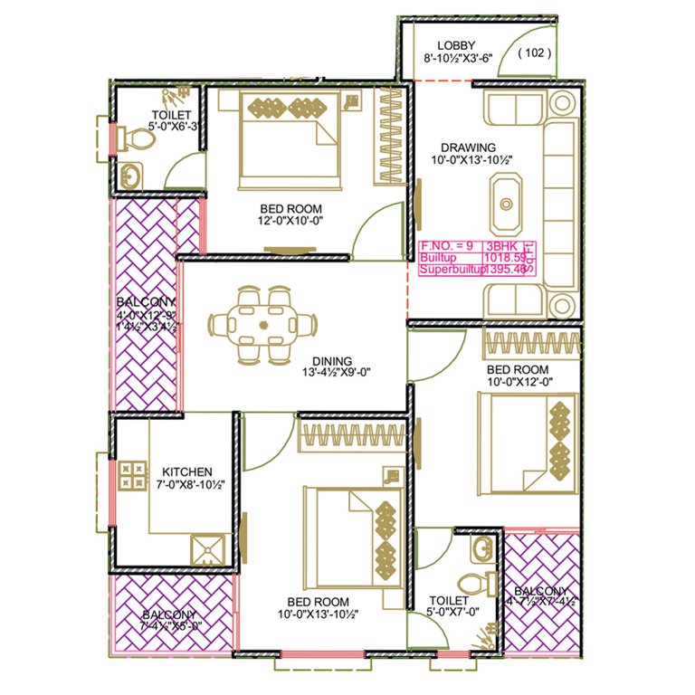  shivam heights Floor Plan Floor Plan