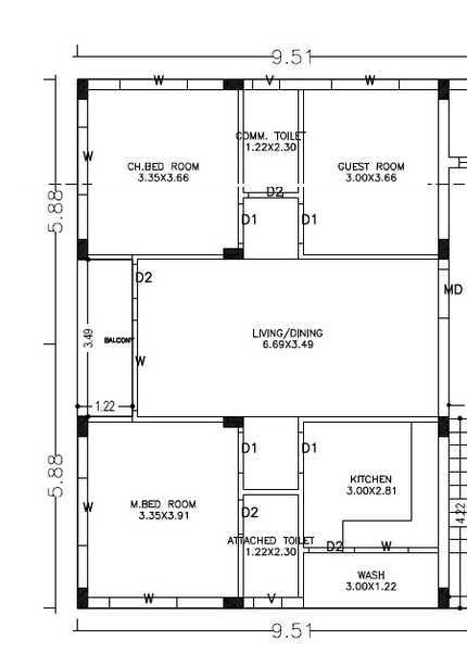  tanvi-residency Floor Plan Floor Plan