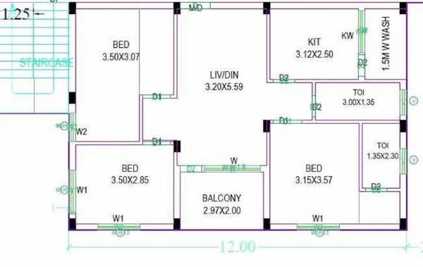  sai-serene Floor Plan Floor Plan
