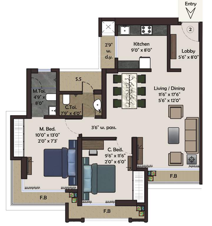  vistas Floor Plan Floor Plan
