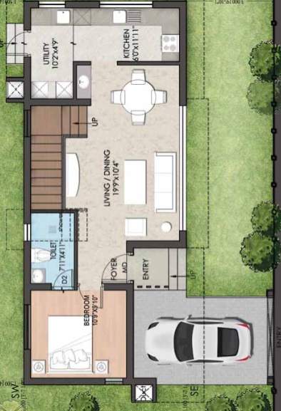  the 44 club Floor Plan Ground Floor Plan