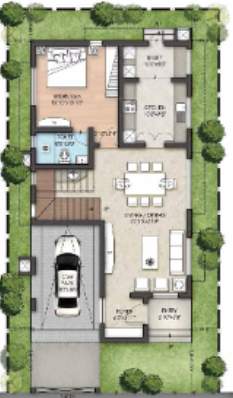  the 44 club Floor Plan Ground Floor Plan