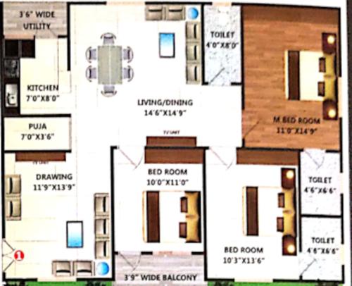  sri-lakshmi-narasimha-swamy-residency Floor Plan Floor Plan