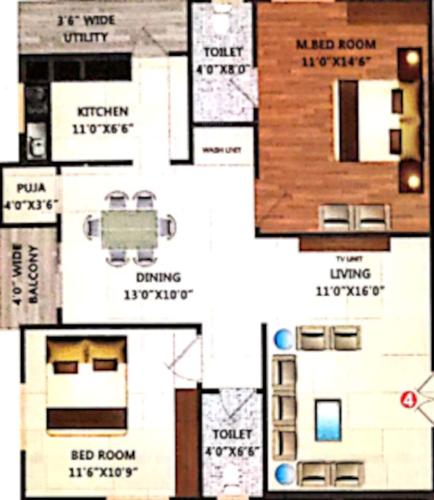 sri-lakshmi-narasimha-swamy-residency Floor Plan Floor Plan