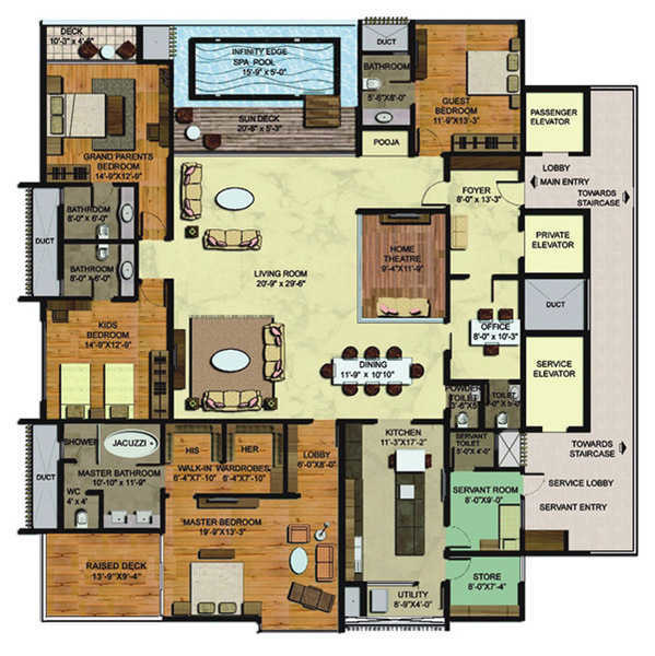  bellezza-sky-villas Floor Plan Floor Plan