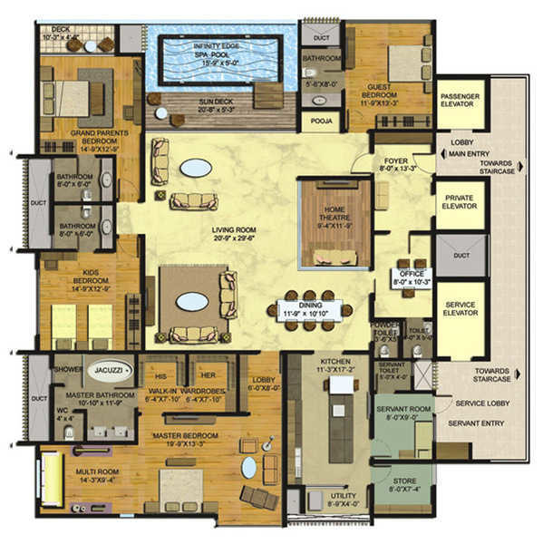 bellezza-sky-villas Floor Plan Floor Plan