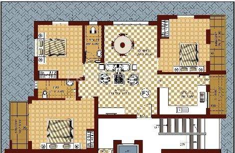 Kay Thendral (3BHK+3T (1,303 sq ft) 1303 sq ft)
