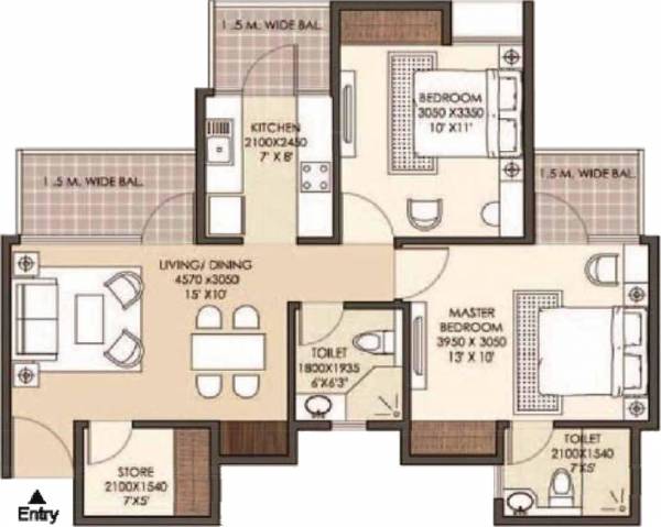  neotown-phase-1 Floor Plan Floor Plan