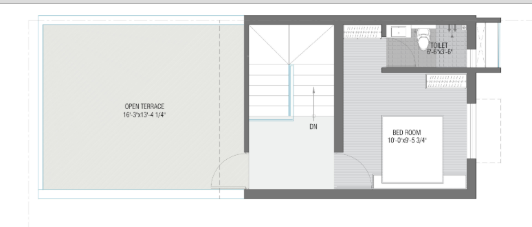  villa Floor Plan Second Floor Plan