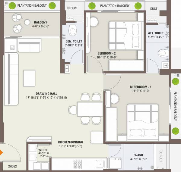  safal-parisar Floor Plan Floor Plan