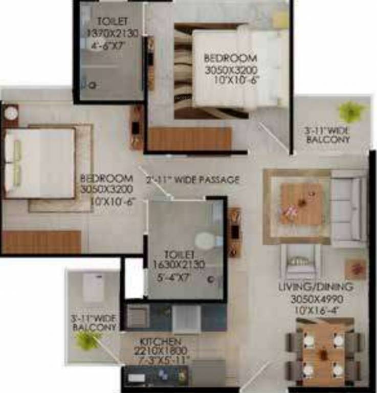 the millennia Floor Plan Floor Plan