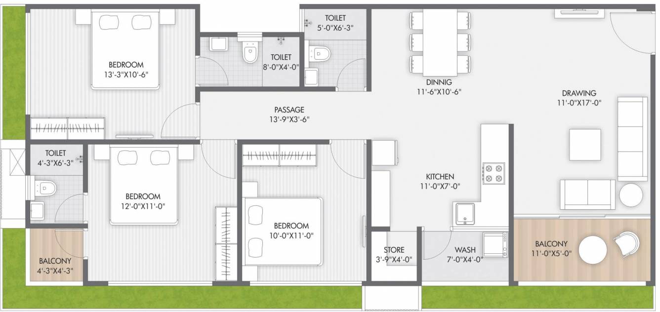  pushkar luxuria Floor Plan Floor Plan