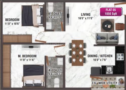  sreevari-ganga-homes Floor Plan Floor Plan