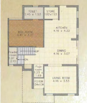 boulevard phase 1 plot b Floor Plan Ground Floor Plan