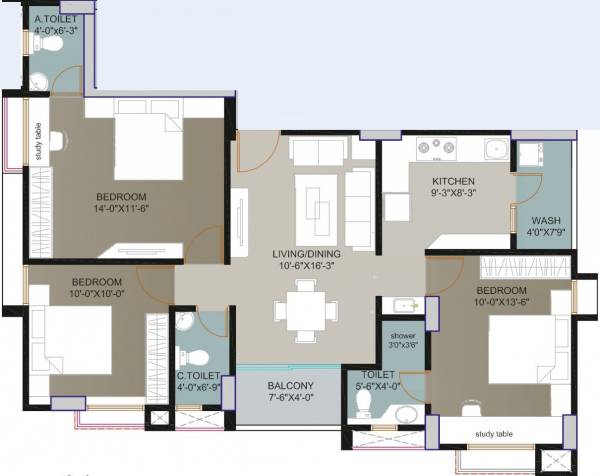  julee-appartment Floor Plan Floor Plan