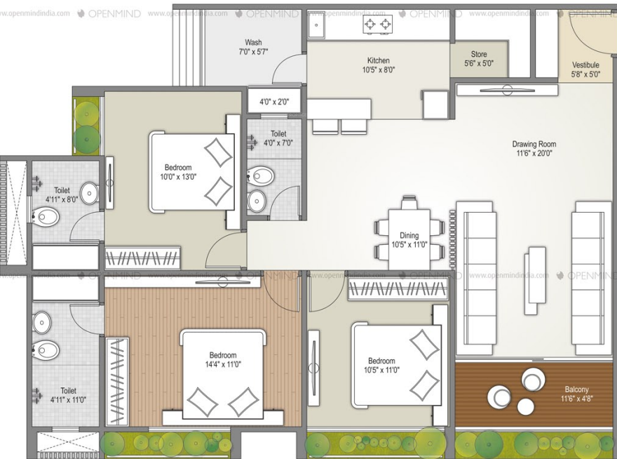  exotica Floor Plan Floor Plan