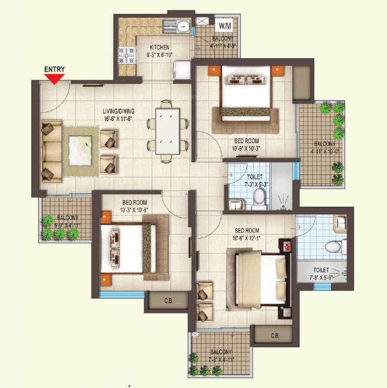  spring homes Floor Plan Floor Plan