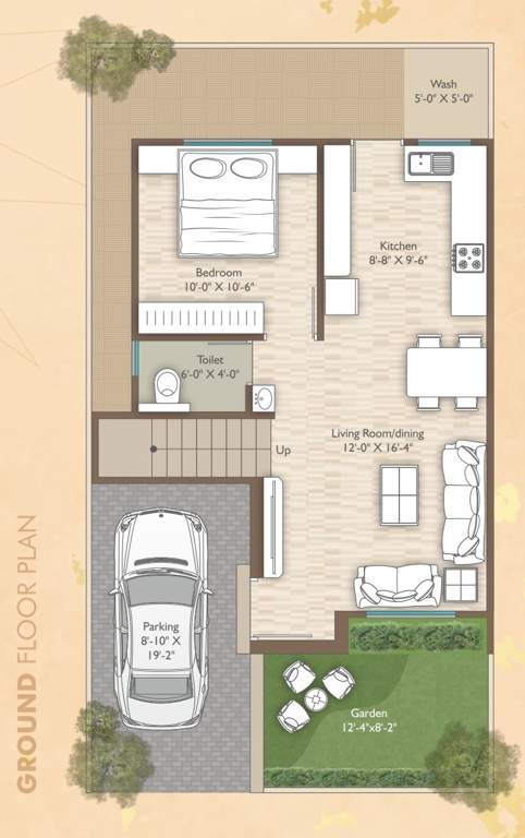  suncrest Floor Plan Ground Floor Plan