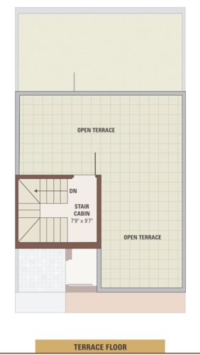  aksharhill-bungalows Floor Plan Terrace Floor Plan