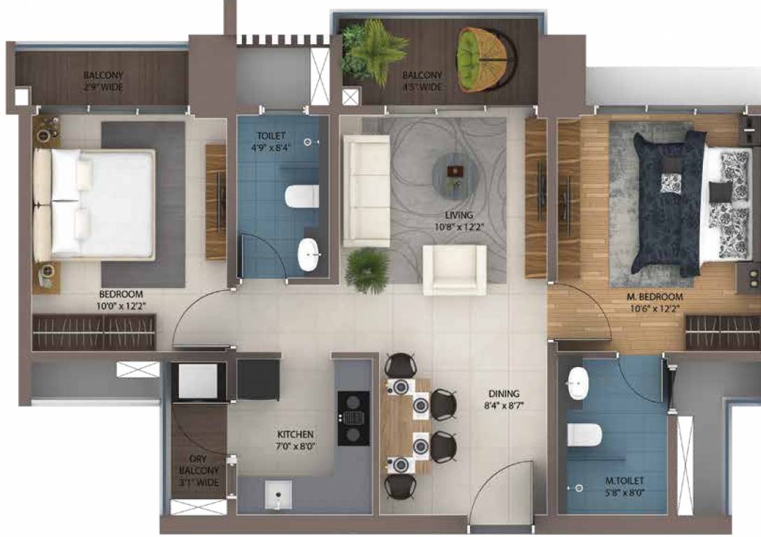 Floor Plan  ascent towers 48 and 49 Floor Plan Floor Plan