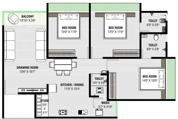  sanskar-enclave Floor Plan Floor Plan