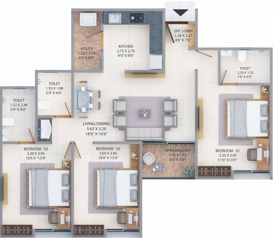 Floor Plan swapnangan wing a and wing b Floor Plan Floor Plan