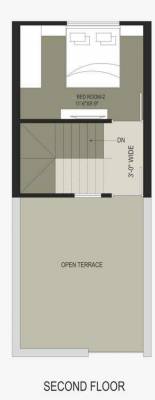  villa Floor Plan Second Floor Plan