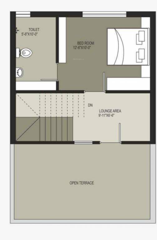 Second Floor Plan villa Floor Plan Second Floor Plan