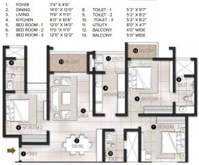  the-prestige-city-avalon-park Floor Plan Floor Plan