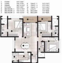  the-prestige-city-avalon-park Floor Plan Floor Plan