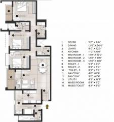  the-prestige-city-avalon-park Floor Plan Floor Plan