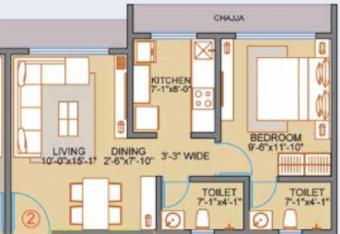 sentrio Floor Plan Floor Plan