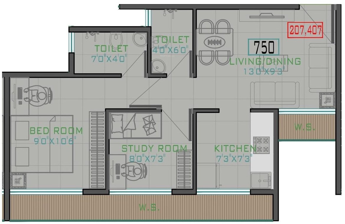  river gate Floor Plan Floor Plan