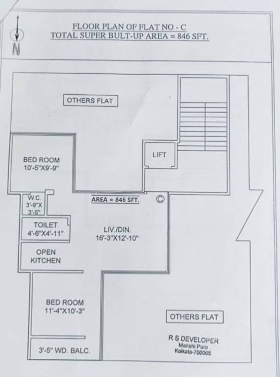  nalanda apartment Floor Plan Floor Plan