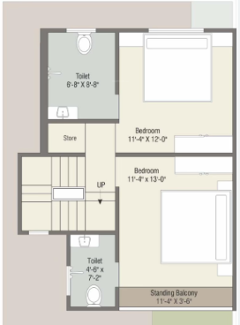 First Floor Plan new county duplex Floor Plan First Floor Plan