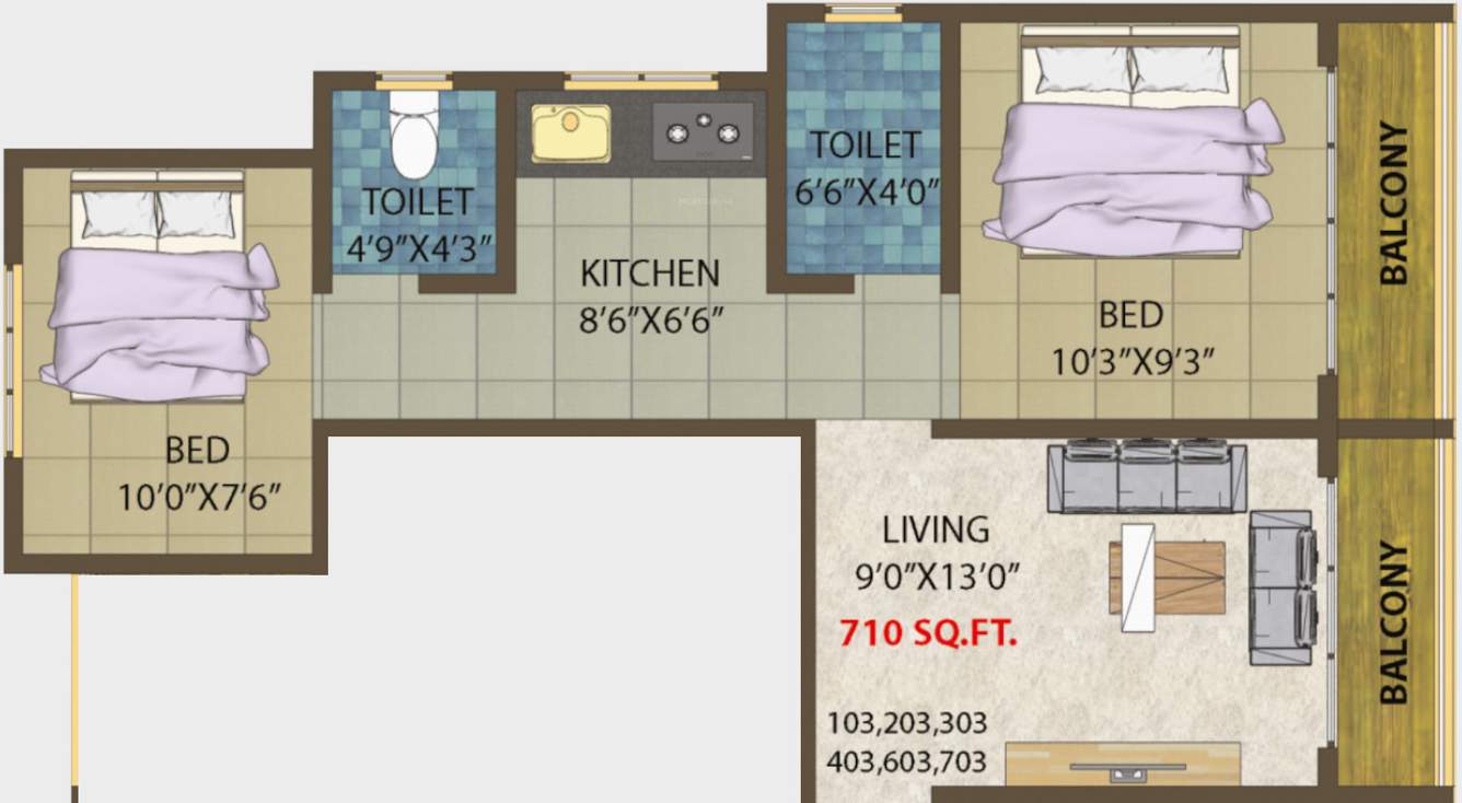  sai residency Floor Plan Floor Plan