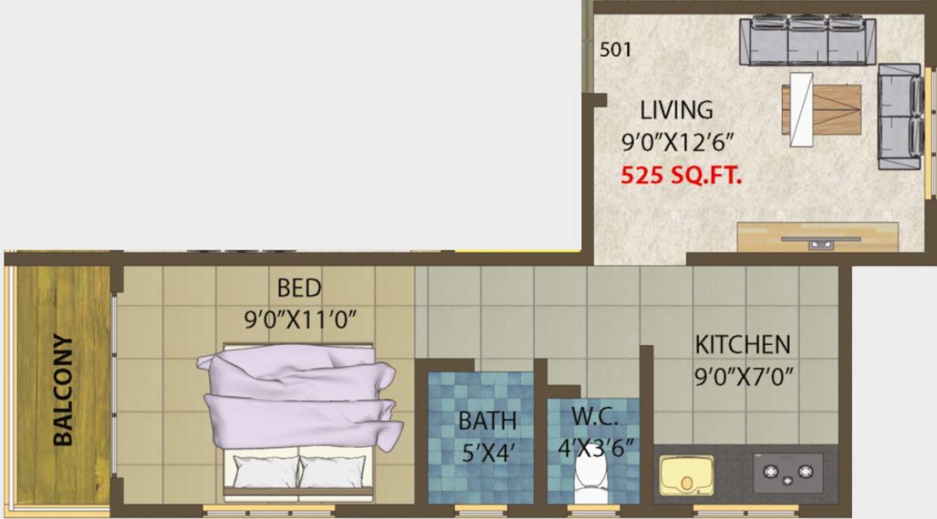  sai residency Floor Plan Floor Plan