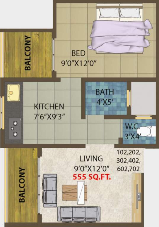  sai residency Floor Plan Floor Plan