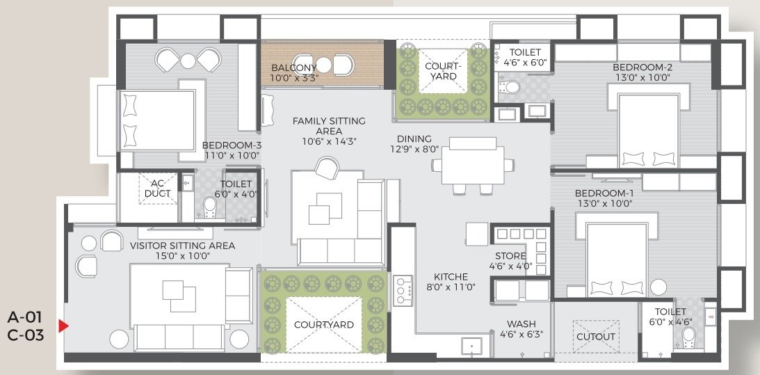 atishay shivalay iii Floor Plan Floor Plan