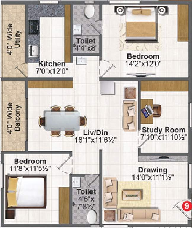  aravindam Floor Plan Floor Plan